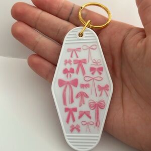 Motel Keychain Cherries and bows